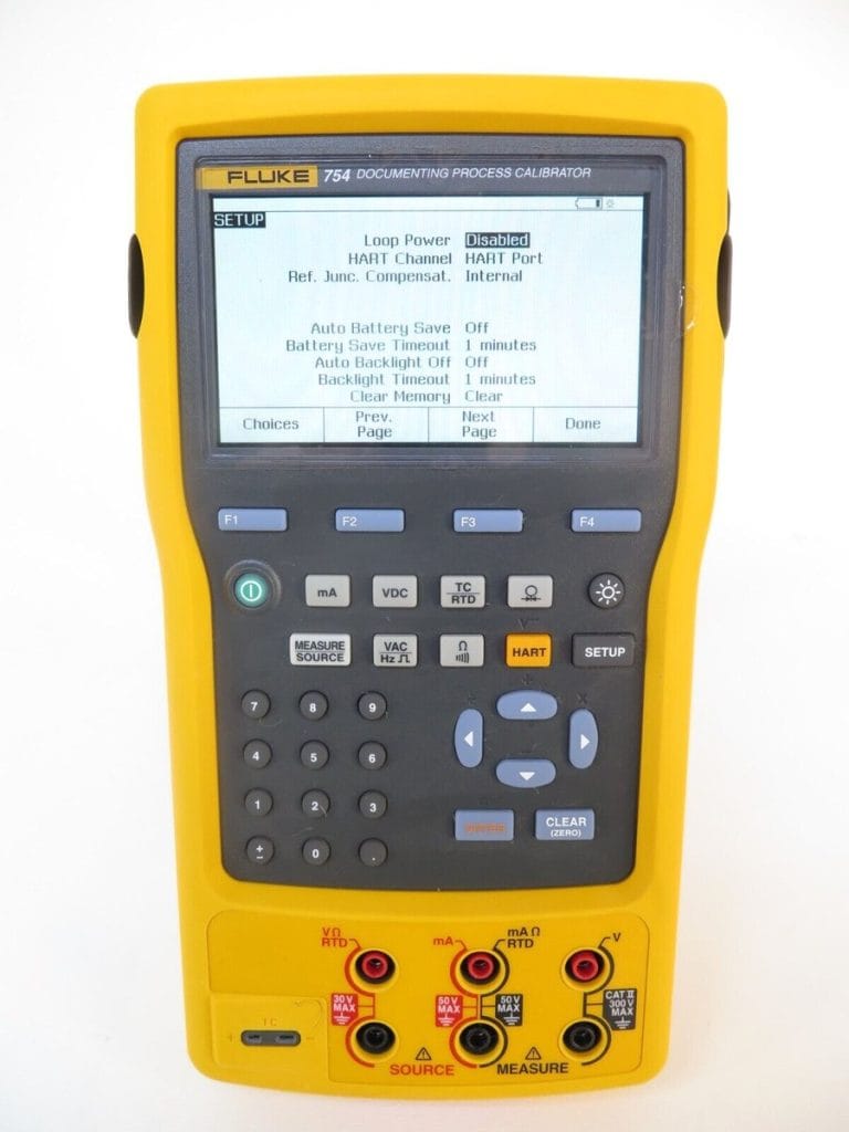 Fluke 754. Calibrador de procesos HART