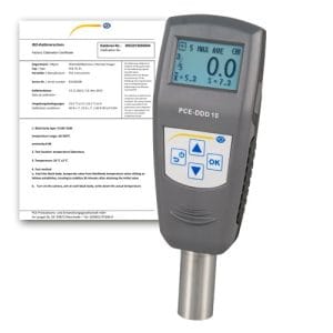 Durómetro PCE-DDD 10-ICA incl. certificado de calibración ISO