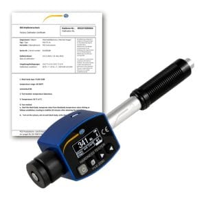 Durómetro PCE-2550-ICA incl. certificado de calibración ISO