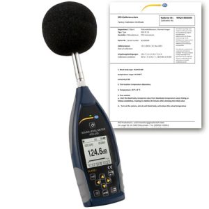 Sonómetro PCE-430-ICA incl. certificado de calibración ISO