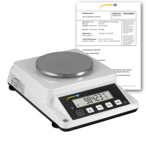 Balanza para papel PCE-DMS 1100-ICA incl. certificado de calibración ISO