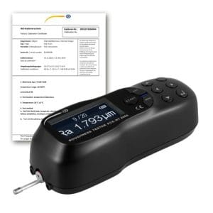 Rugosímetro PCE-RT 2000BT-ICA incl. certificado de calibración ISO