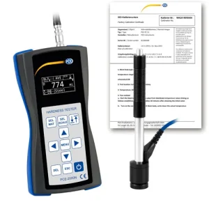 Durómetro PCE-2000N-ICA incl. certificado calibración ISO
