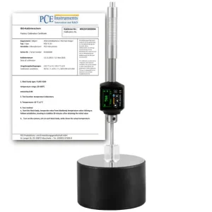Durómetro PCE-2600N-ICA incl. certificado calibración ISO
