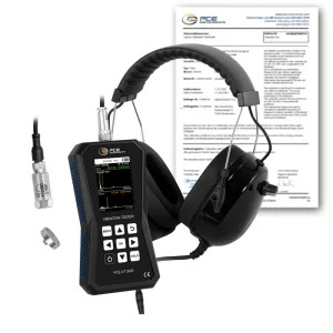 Acelerómetro PCE-VT 3950-ICA incl. certificado de calibración ISO