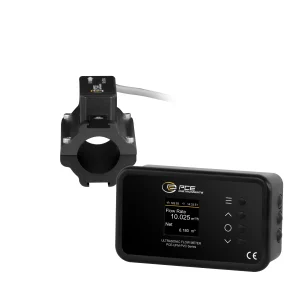 Caudalímetro ultrasónico de instalación fija PCE-UFM 25PVC