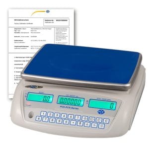 Balanza para inventario PCE-PCS 30-ICA incl. certificado de calibración ISO