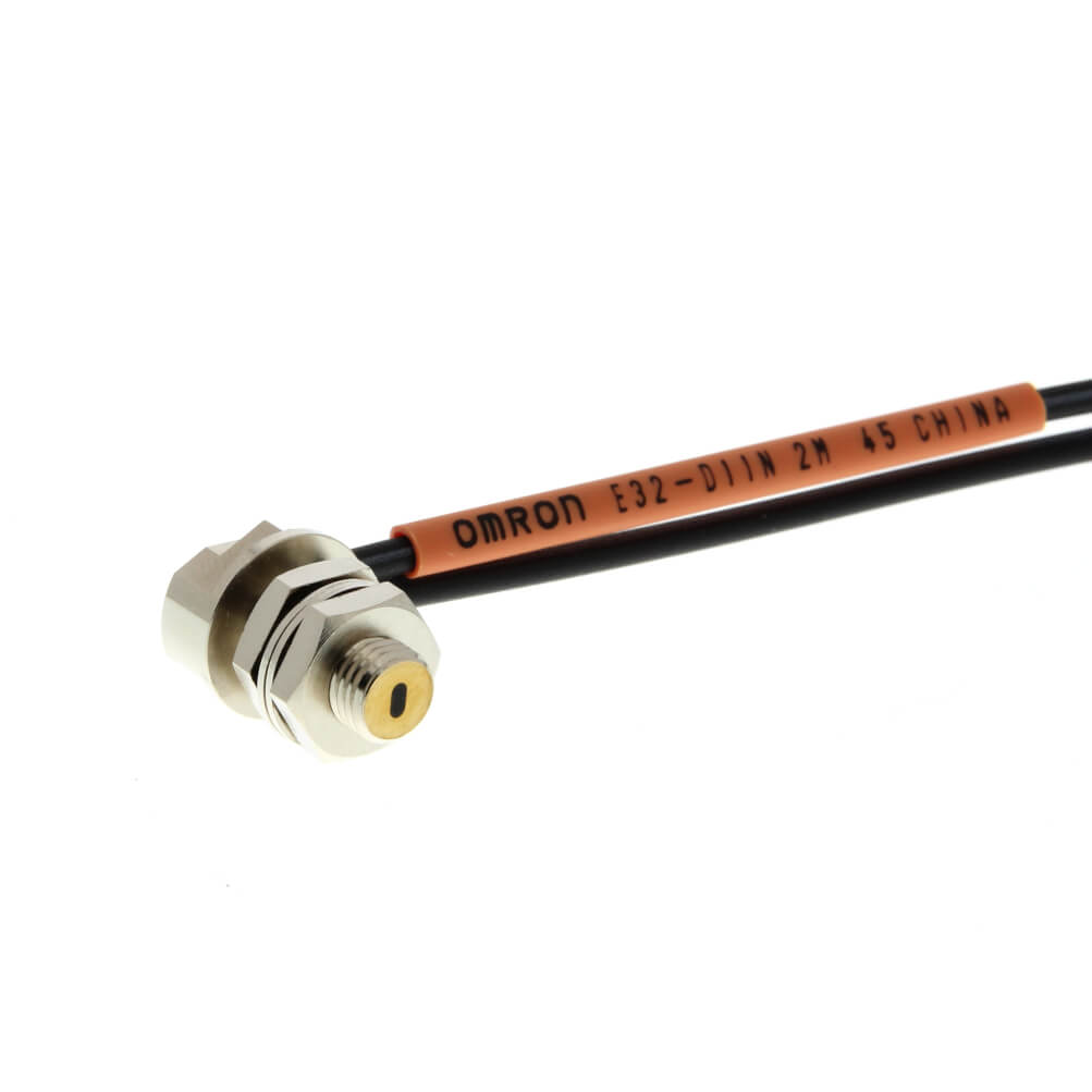 OMRON E32-D11N 2M — sensor de fibra óptica