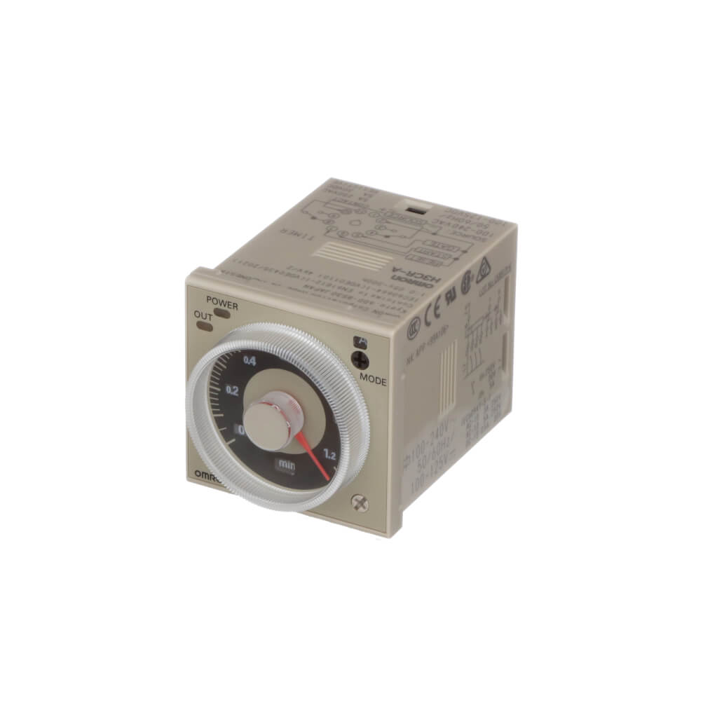 OMRON H3CR-A AC24-48/DC12-48 — temporizador