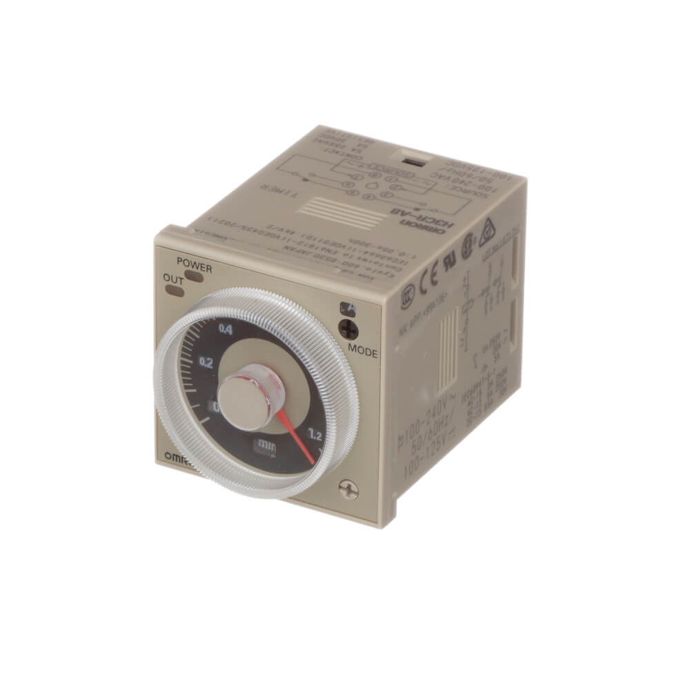 OMRON H3CR-A8 100-240VAC/100-125VDC — temporizador