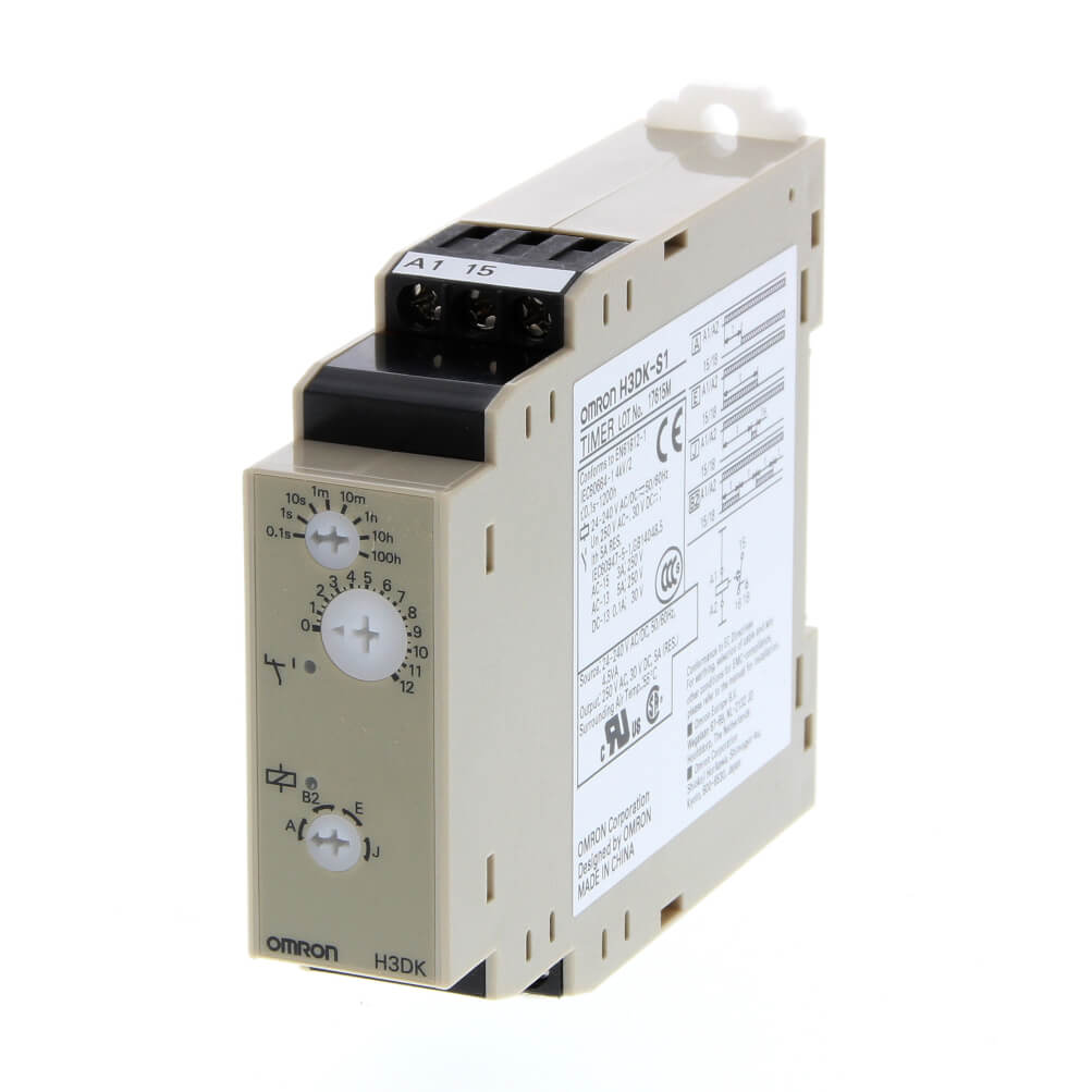 OMRON H3DK-S1 24-240VAC/DC — temporizador