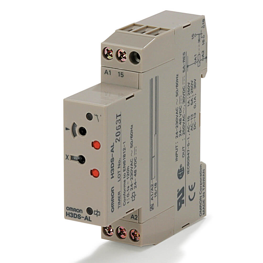 OMRON H3DS-AL AC/DC — temporizador