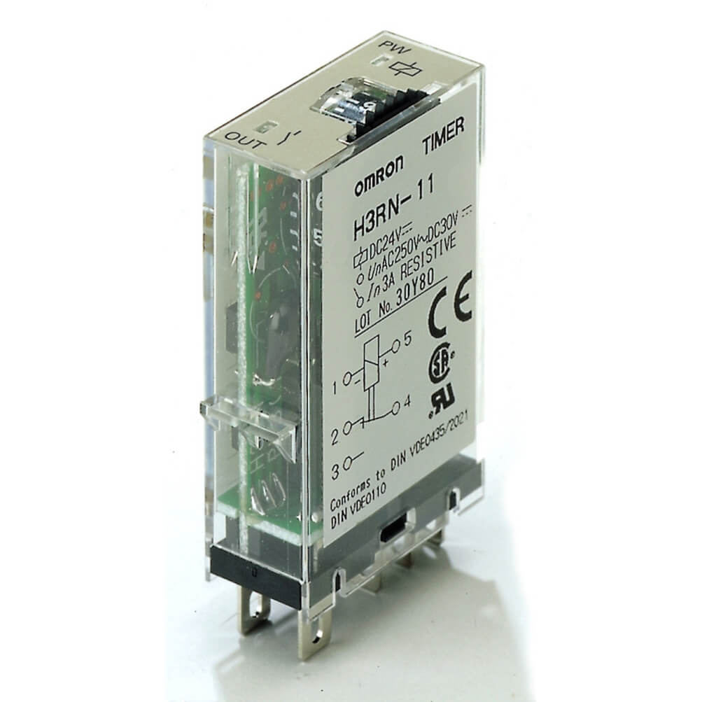 OMRON H3RN-1 24VDC — temporizador