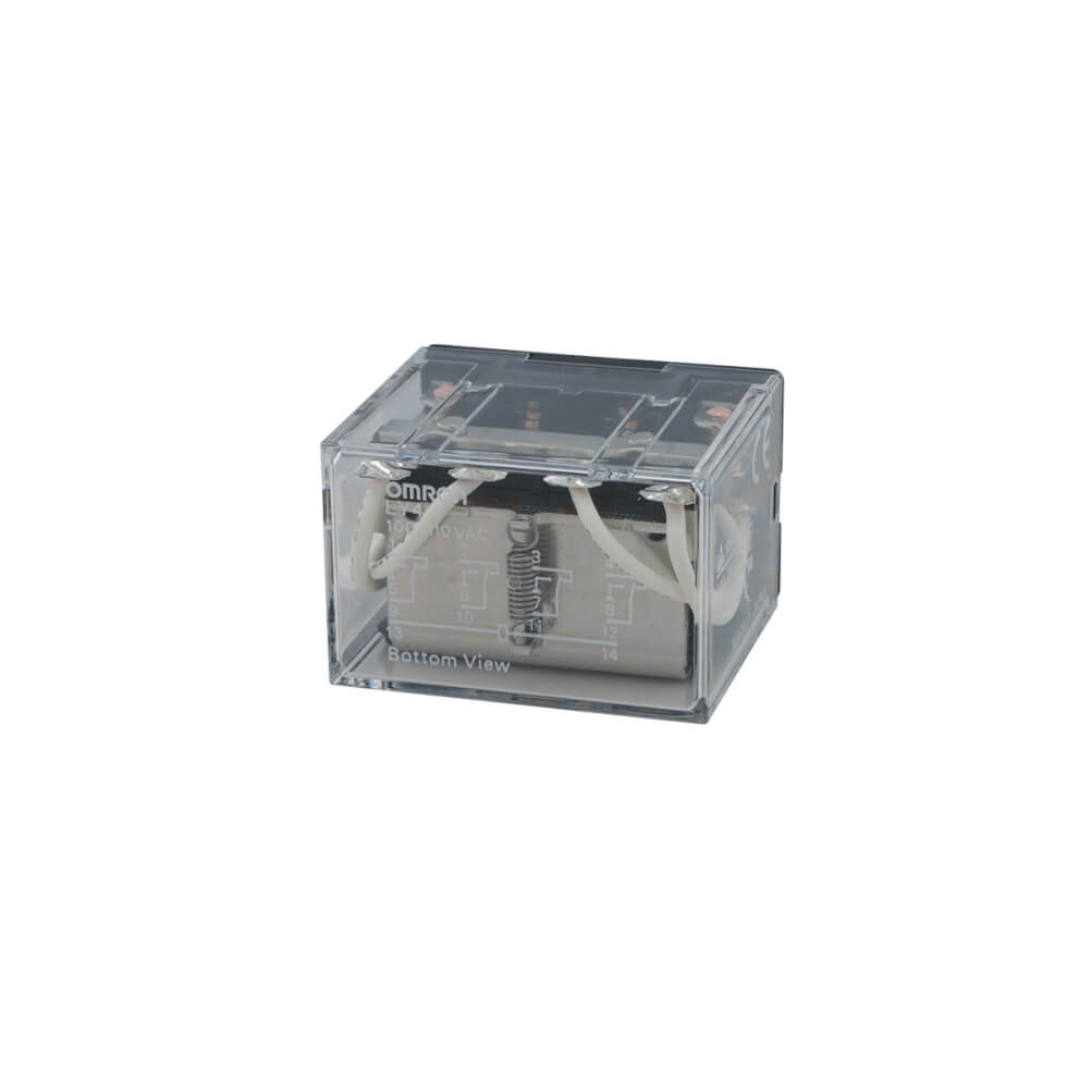 OMRON LY4 100/110VAC — relé electromecánico