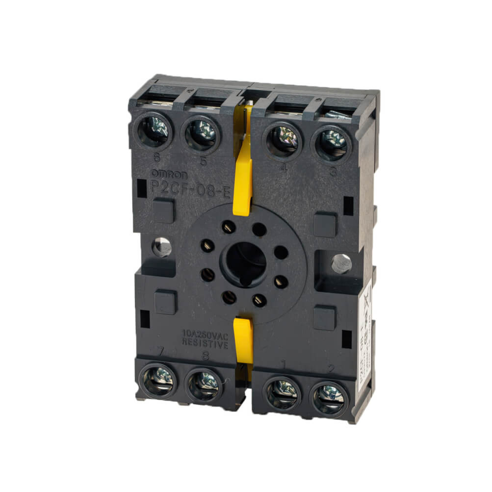 OMRON P2CF-08-E — base de conexión