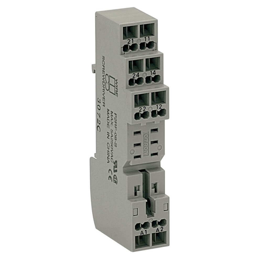 OMRON P2RF-08-S — base para relé