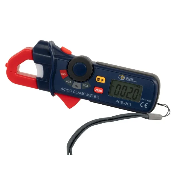 Pinza amperimétrica PCE-DC1